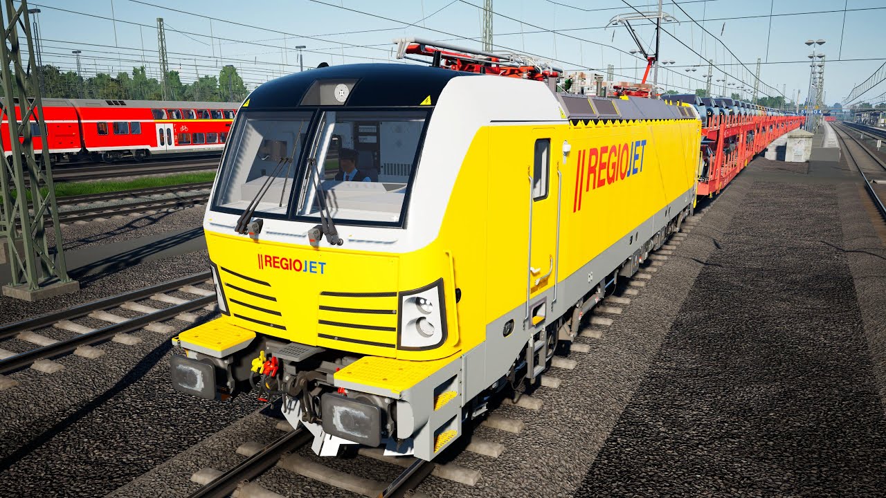 Keep rolling 🚆 Train Sim World 6  BR193 Vectron RegioJet 2026.01.08.