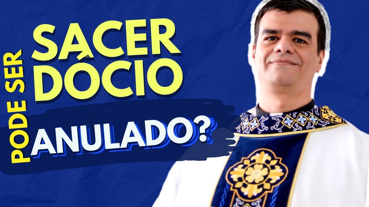 Sacerdócio pode ser anulado? | Padre Diogo Maciel | Código do Direito Canônico | CIC