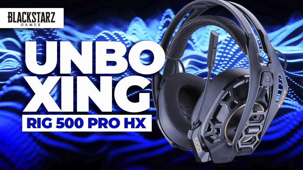 Unboxing rig 500 pro hx se ven increíbles | Audífonos Gamer