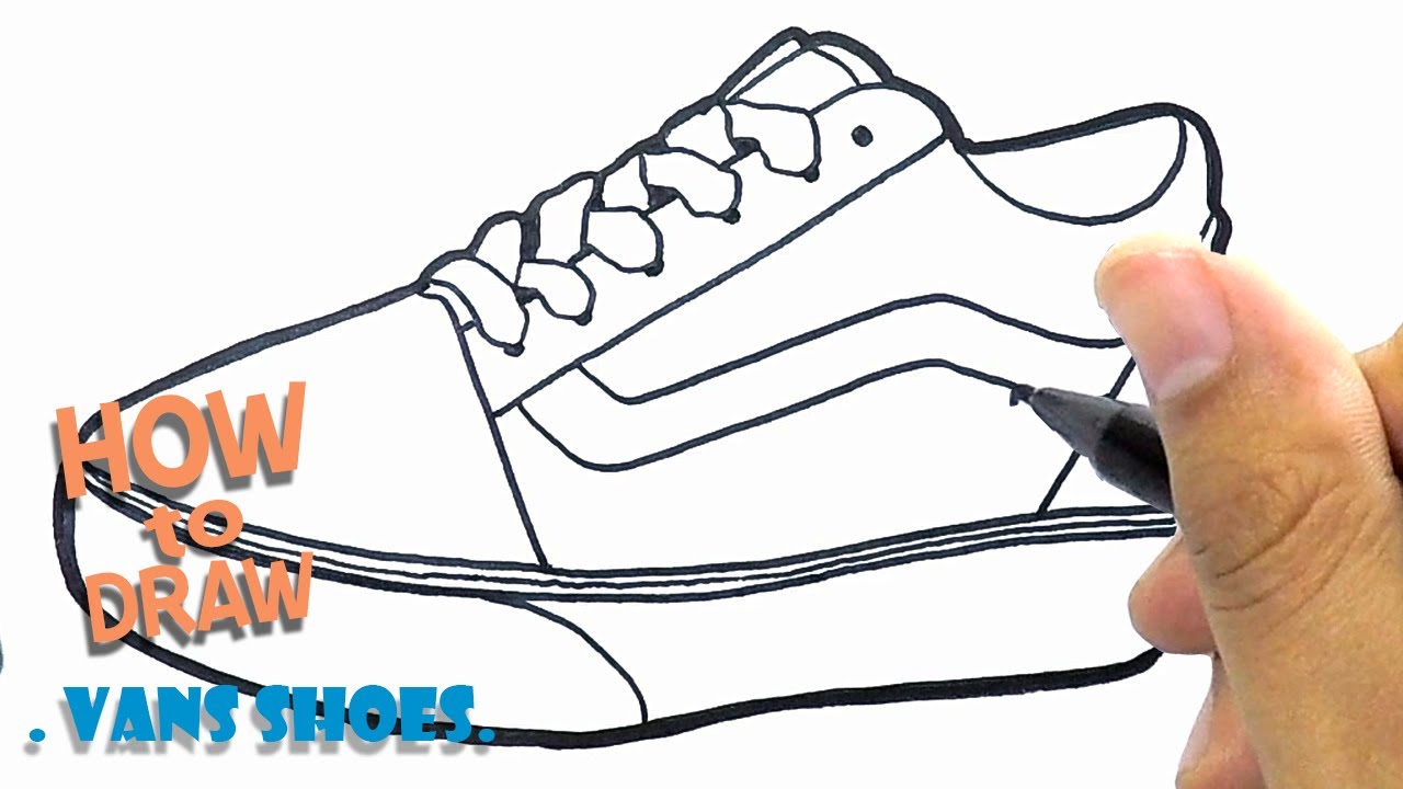 How to Draw vans shoes | Easy Drawing | Drawing Shoes