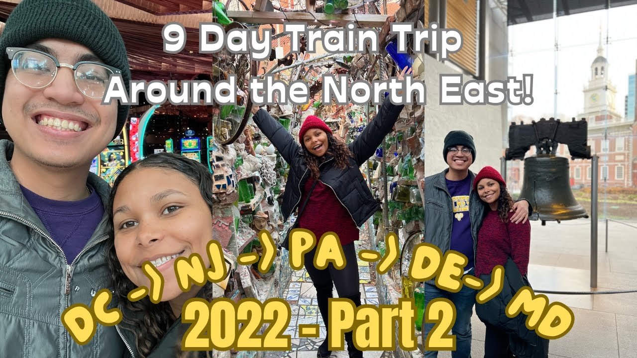 Amtrak Train Trip | Winter 2022 | Traveling the Northeast via Train | Part 2