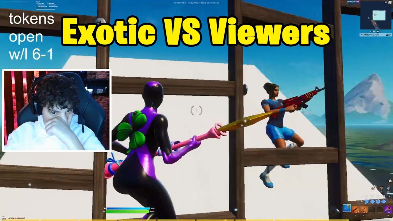 Exotic VS Viewers 1v1 Buildfights!