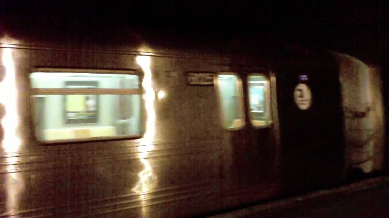 IND Fulton Street Line: NOT IN SERVICE R46 Train Bypass@88th Street/Boyd Avenue