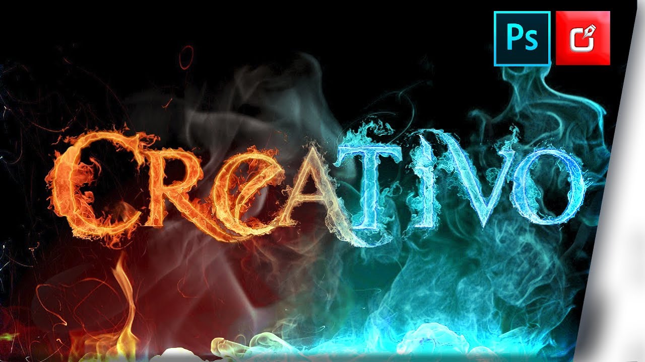 🔥 LETRAS DE FUEGO PNG EN PHOTOSHOP + PSD 🔥 Letras en Photoshop Tutorial