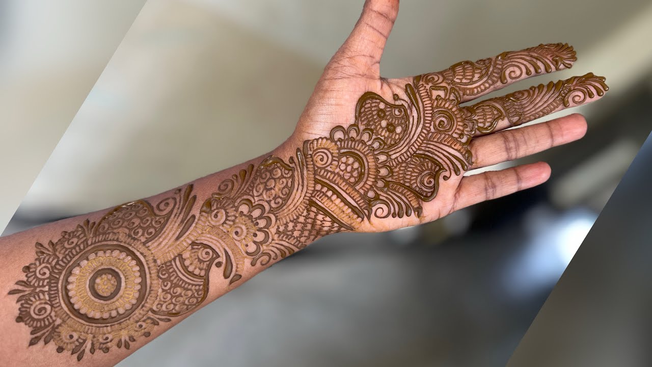 Latest Arabic Mehndi Design for Front Hand || Arabic Henna Design || Prajakta Mehndi Artist 