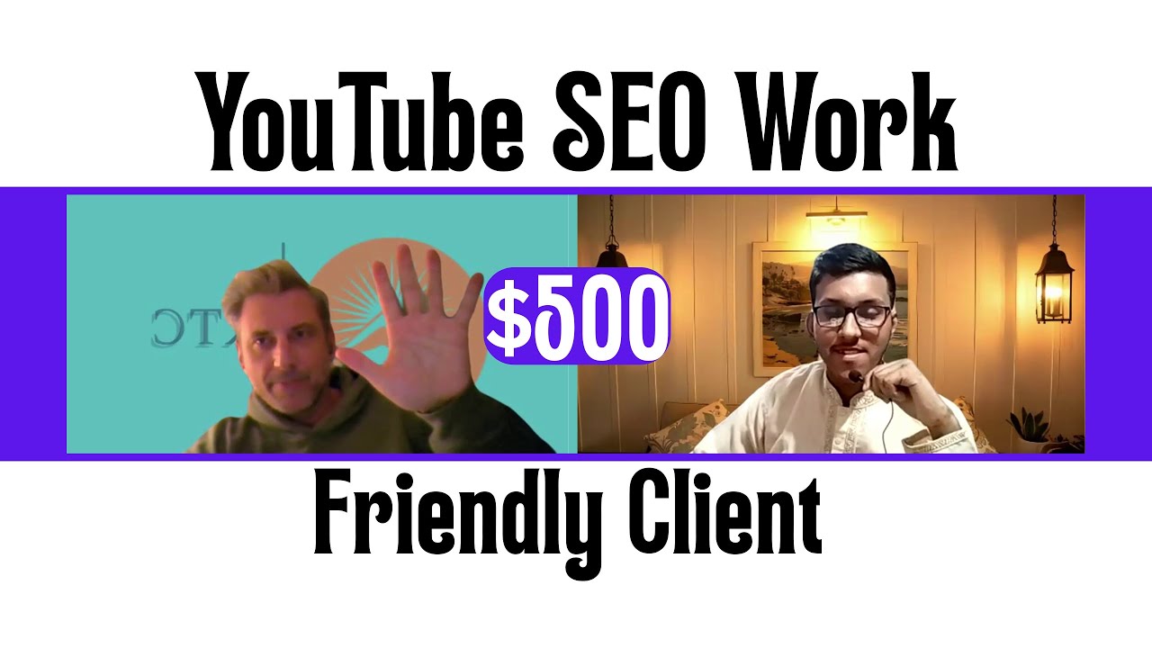 Italian 🇮🇹 Client Meeting । How To Do YouTube SEO Buyer Interview