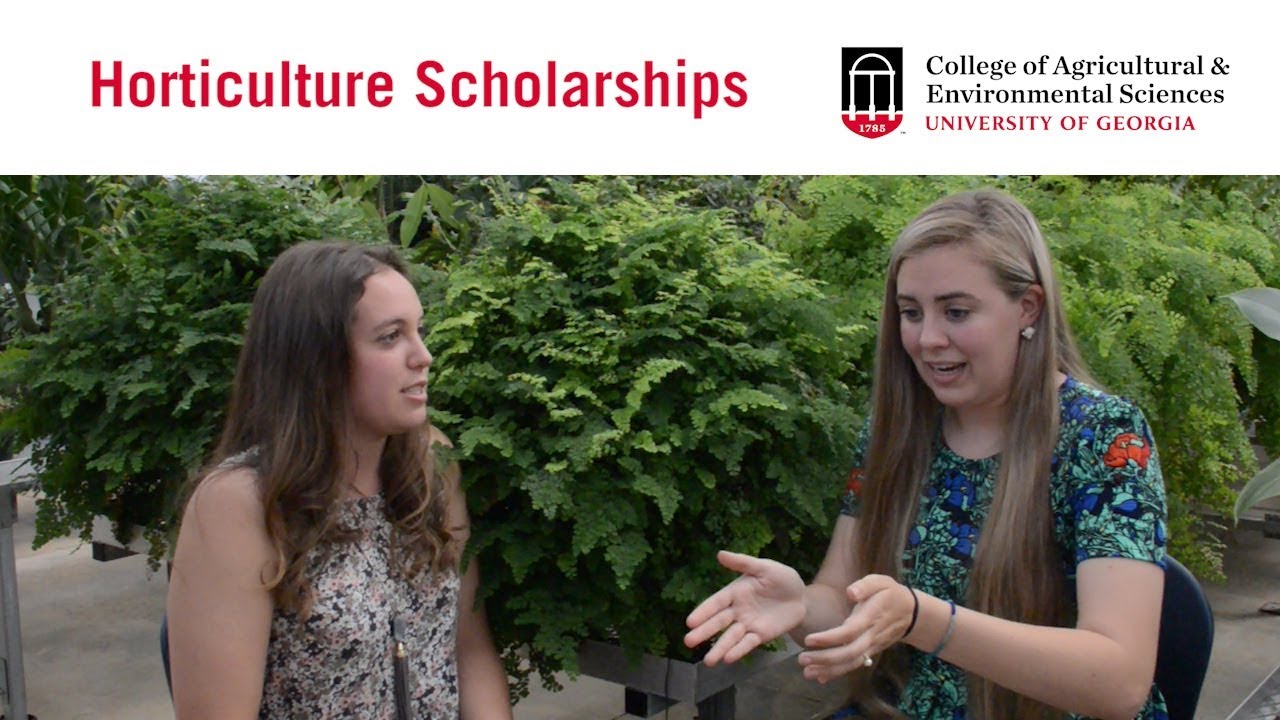 Horticulture Scholarships at UGA