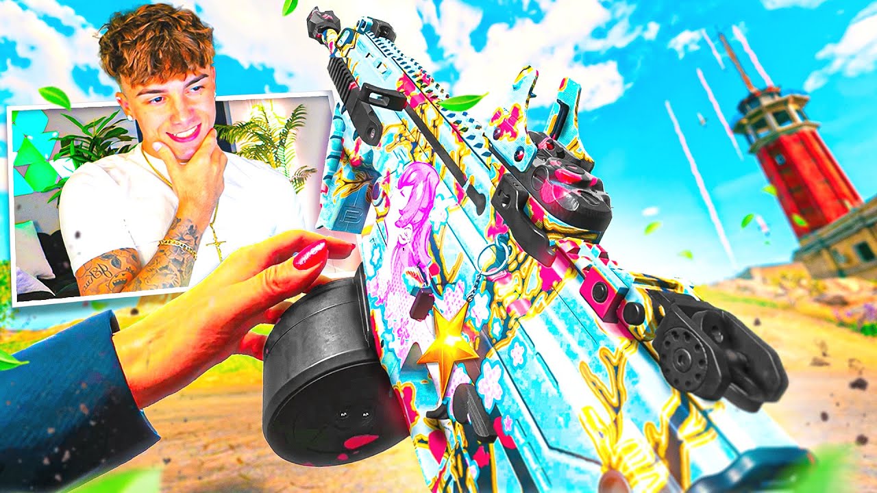 The *NEW* NO RECOIL MTZ-556 is a LASER BEAM on Rebirth Island😍🏝️