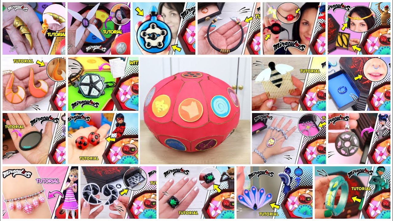 Tutorial Box Ladybug and all the Miraculous в активированном режиме Miraculous Ladybug Compilation