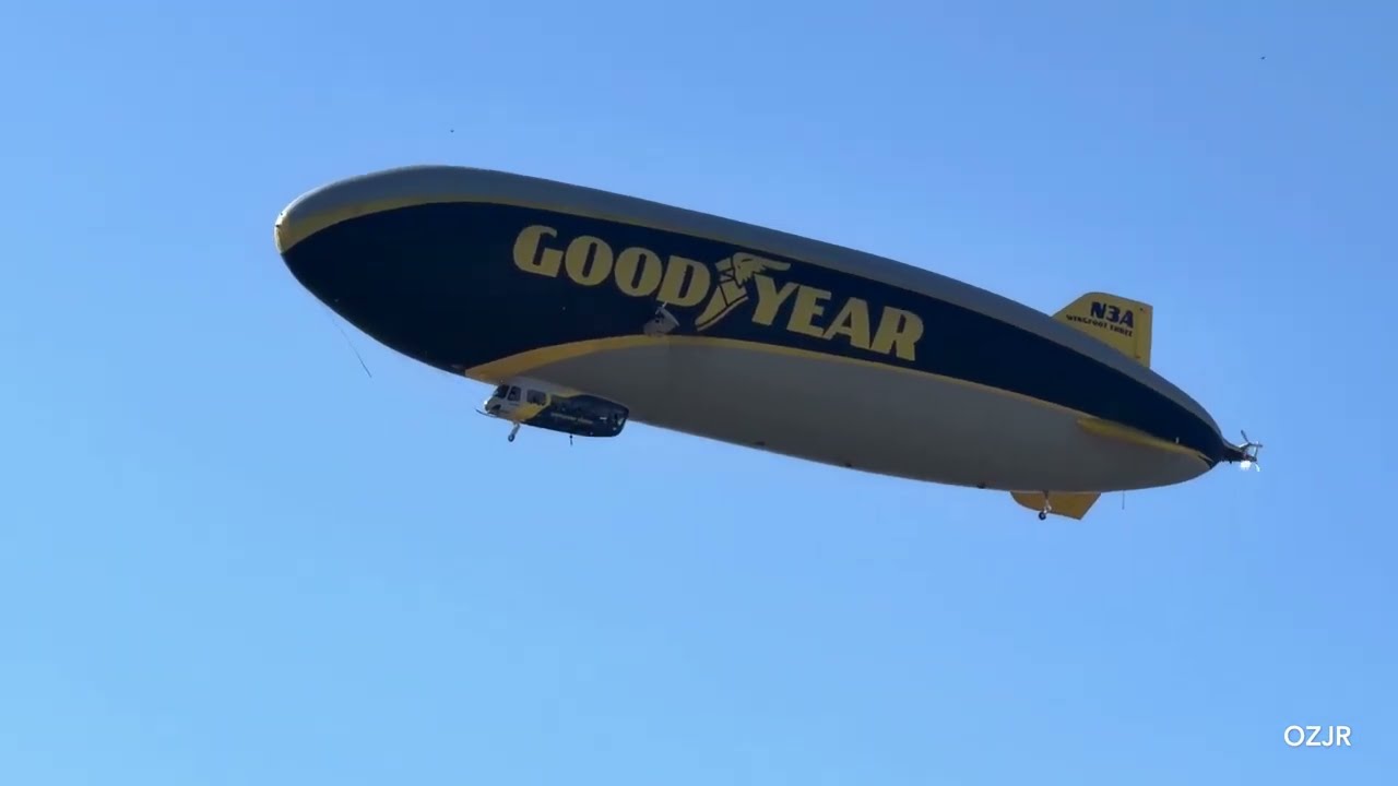 The Legendary Goodyear Blimp N3A at Gillespie Field 01/20/26