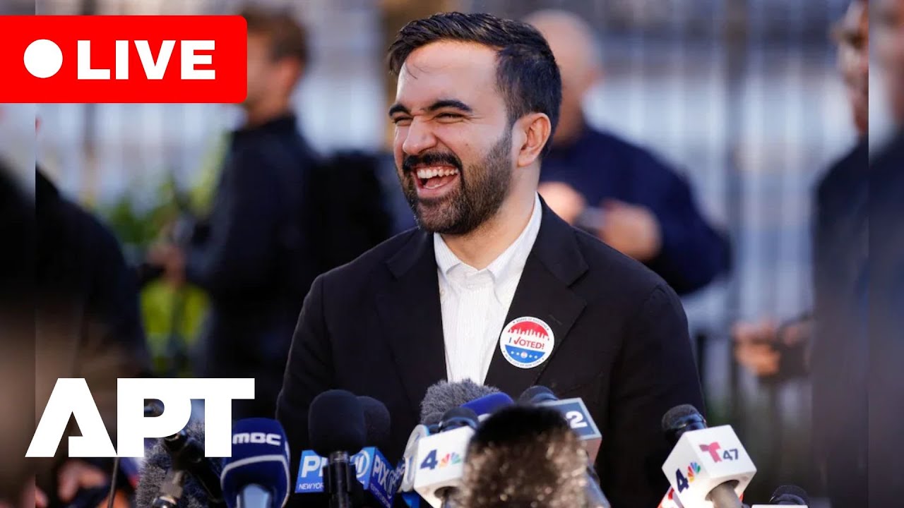 LIVE | NYC Mayor-Elect Zohran Mamdani Holds News Conference | APT