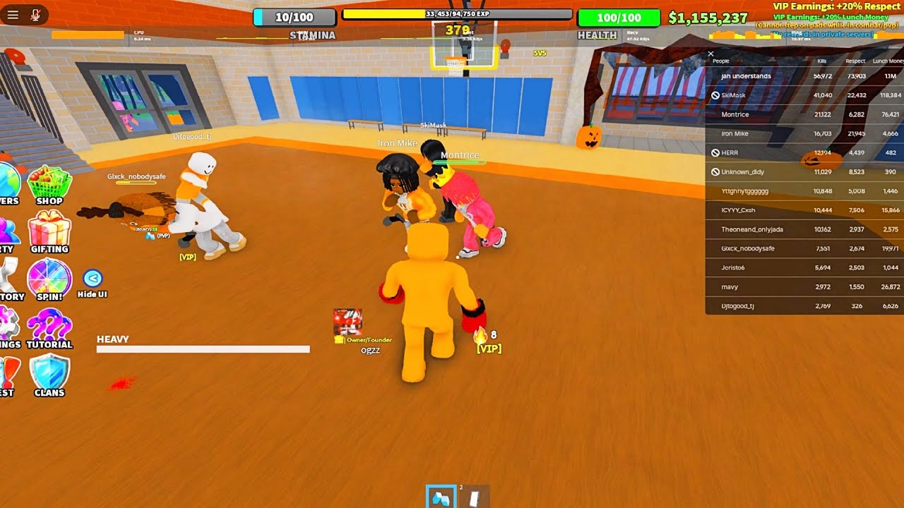 GETTING 4V1D BY THE WORST FIGHT IN A SCHOOL PLAYERS IVE EVER SEEN😂 (I STILL WON)