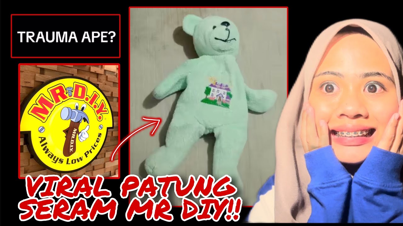 VIRAL PATUNG SERAM MR DIY ‼️ AKU KENA KACAU MASA CERITA!!