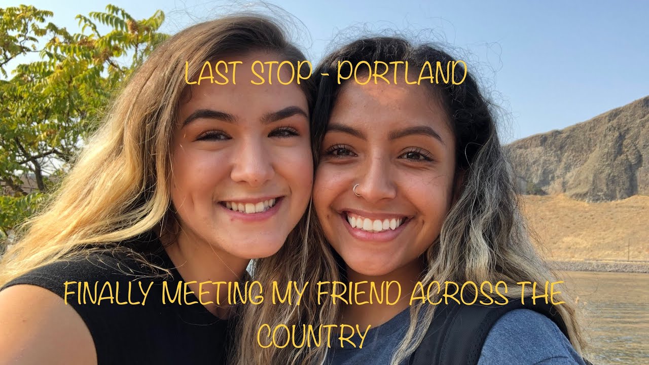 ARIVED IN PORTLAND!| MEETING MY FRIEND FROM ACROSS THE COUNTRY | VLOG 3 MOVING TO PORTLAND |