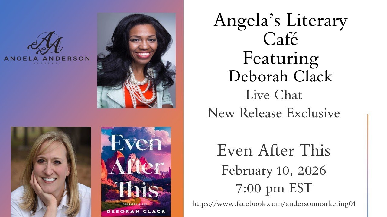 Angela's Literary Cafe' with Deborah Clack