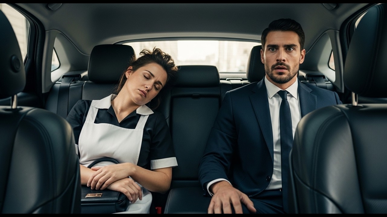 Sfinita Dopo Due Turni Salì Nell’Auto Sbagliata… Era Di Un Milionario