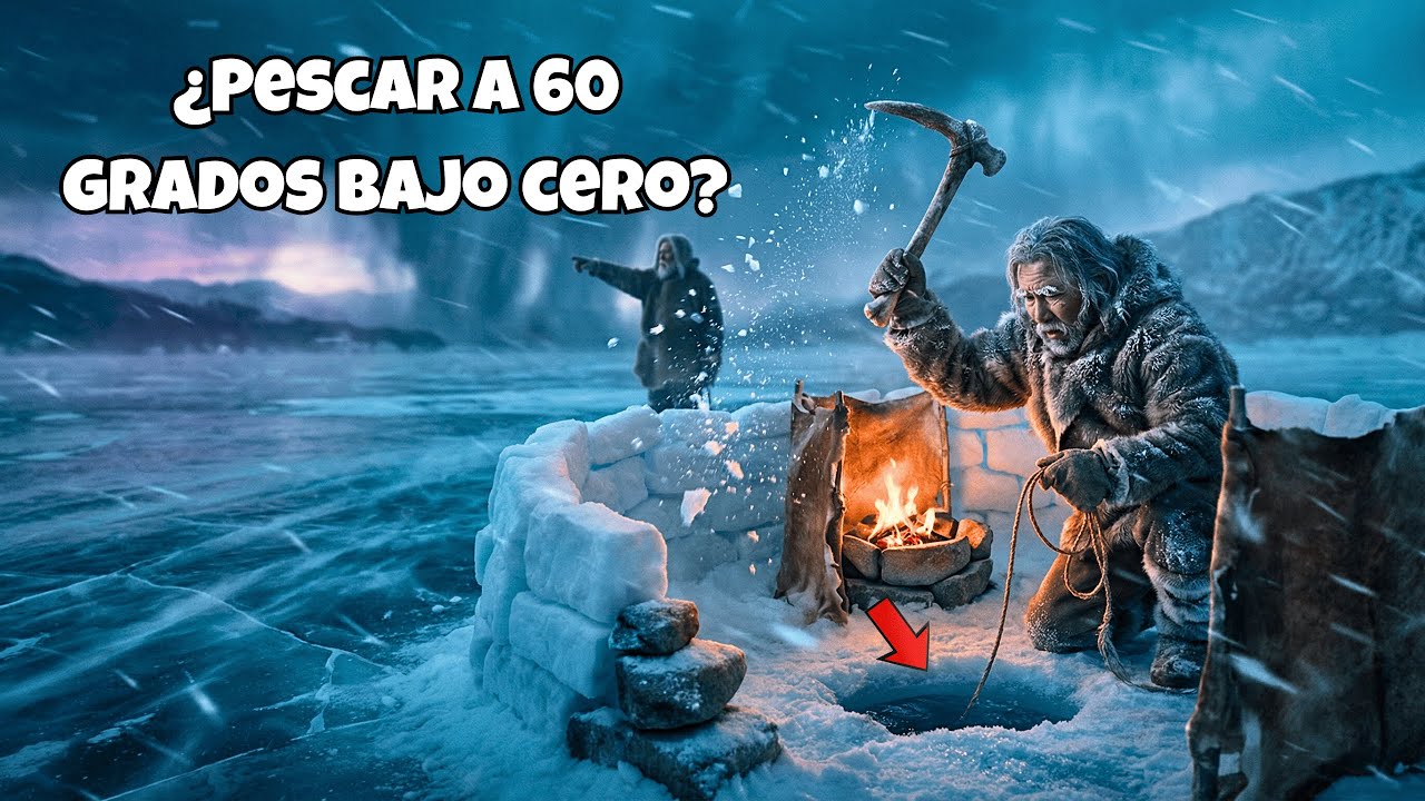 Cómo Pescaban Los Seres Humanos En La Edad De Hielo a -60 Grados?