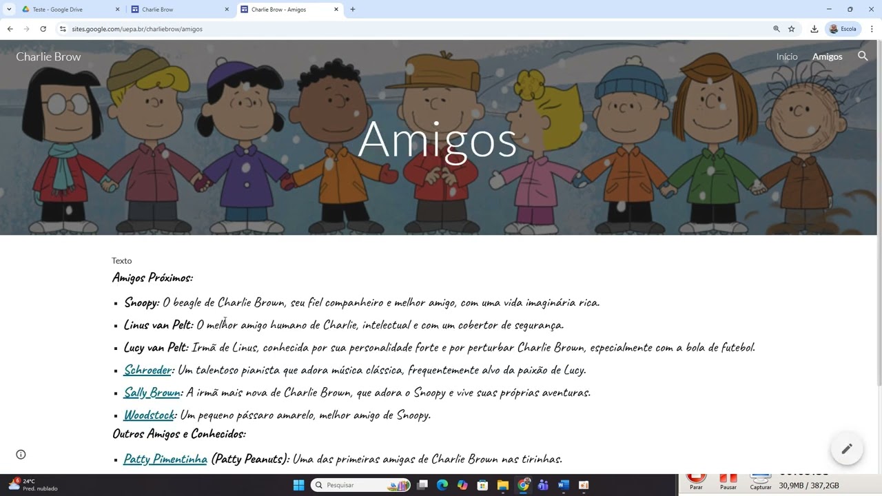 Criando um Site no Google