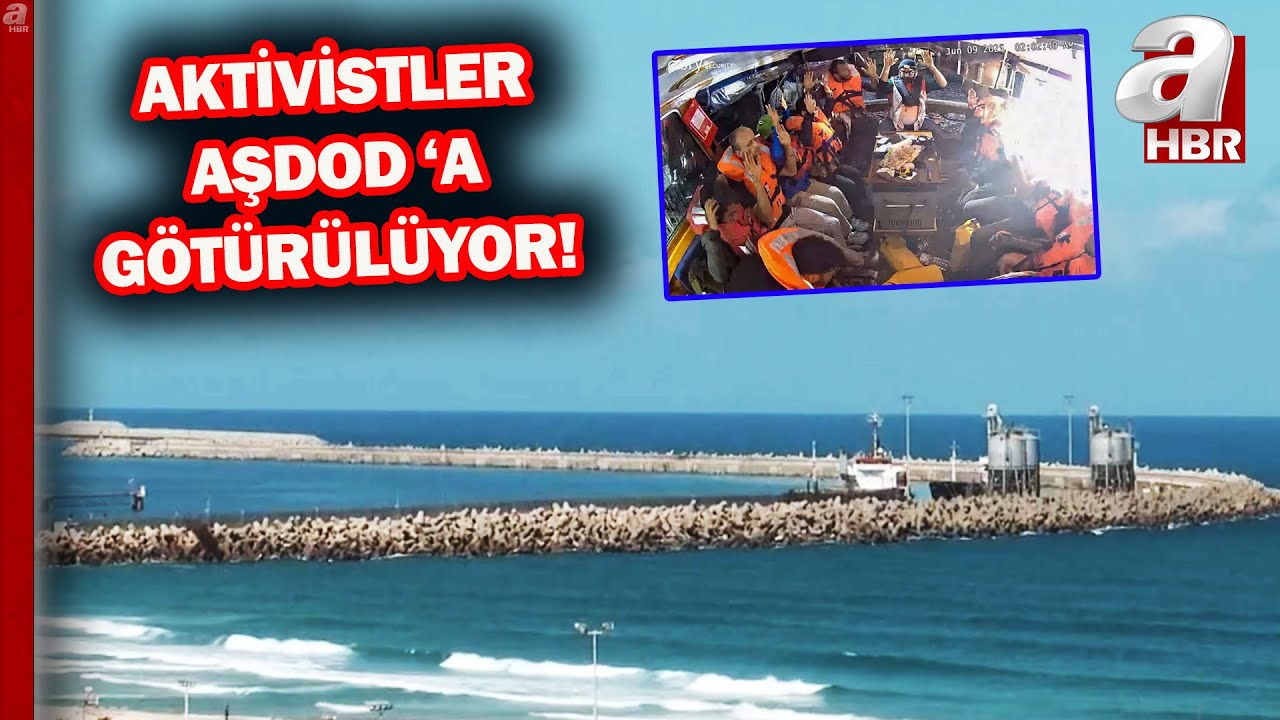 A Haber Sumud aktivistlerinin götürüldüğü Aşdod'da! Son durum ne?  | A Haber