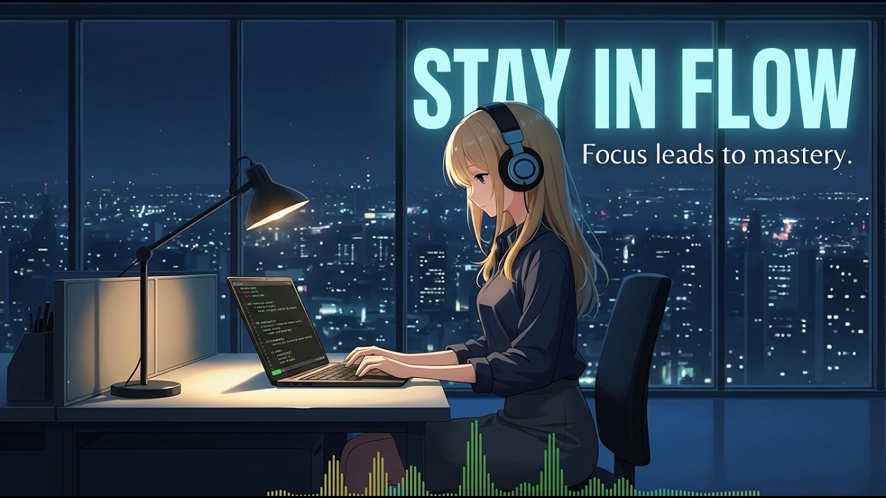 Coding Flow Lofi 💻 Smooth Beats for Deep Focus Programming | 24/7 Live