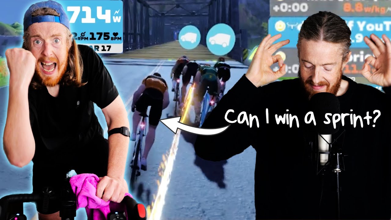 Can I win a Zwift race WITH MY SPRINT?