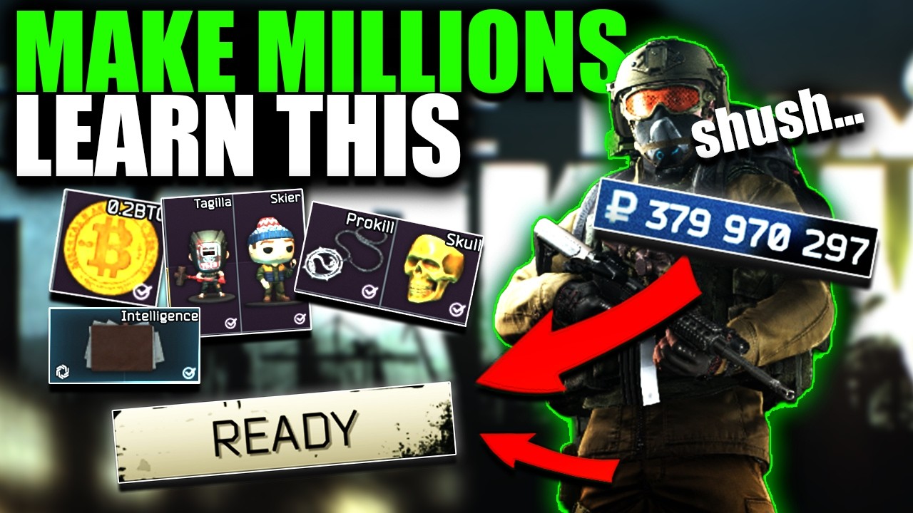 FULL Method For PRINTING MONEY! Escape From Tarkov PVE Loot Run