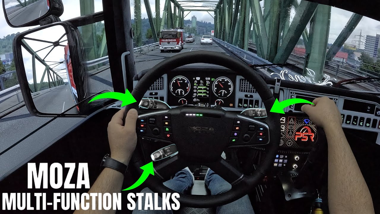 First Journey using the MOZA Multi-Function Stalks