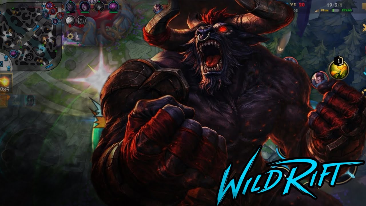 أقوى تانك فى اللعبة 🔥- وايلد ريفت | WILD RIFT
