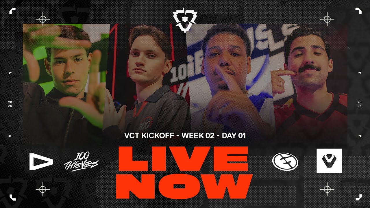 LOUD vs 100T - VCT Americas 26 Kickoff - Middle Bracket VERTICAL