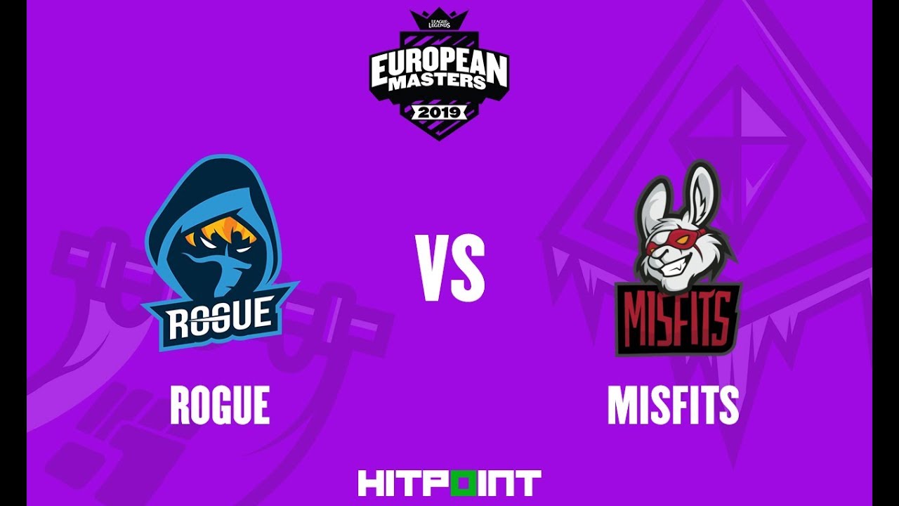 Rogue EC vs Misfits Premier @ EU Masters 2019