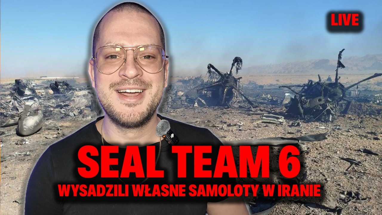 ELITARNE SEAL TEAM 6 ZNISZCZYŁO WŁASNE SAMOLOTY W IRANIE! URATOWALI PILOTA F-15 W G&Oacute;RACH