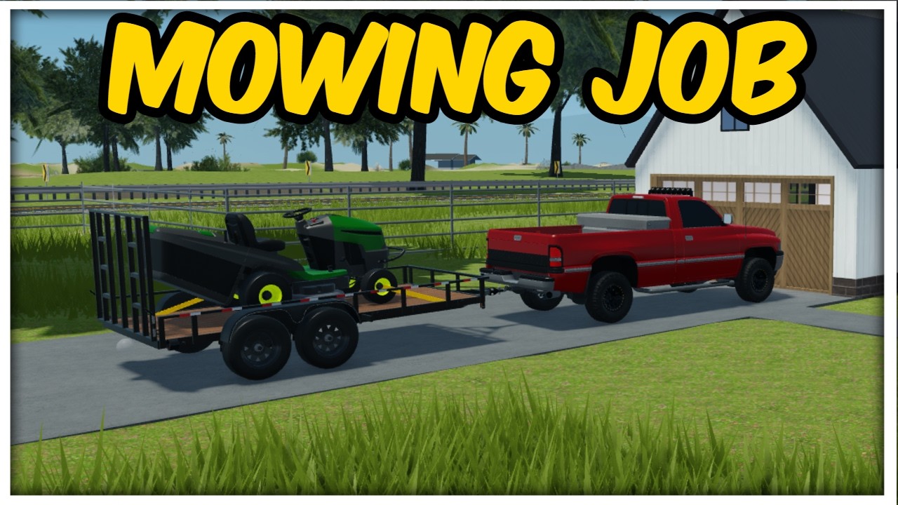 I Started A LAWN MOWING Business In Southern Mudding Offroading!