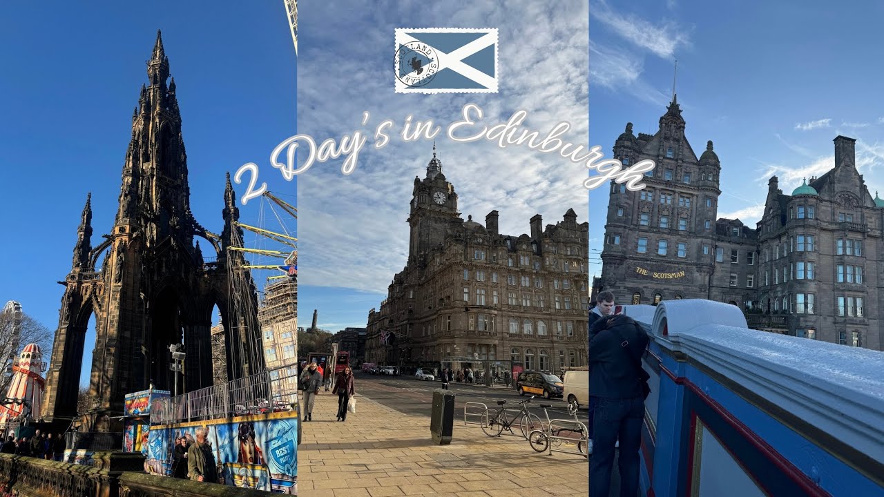 Edinburgh vlog 🏴󠁧󠁢󠁳󠁣󠁴󠁿