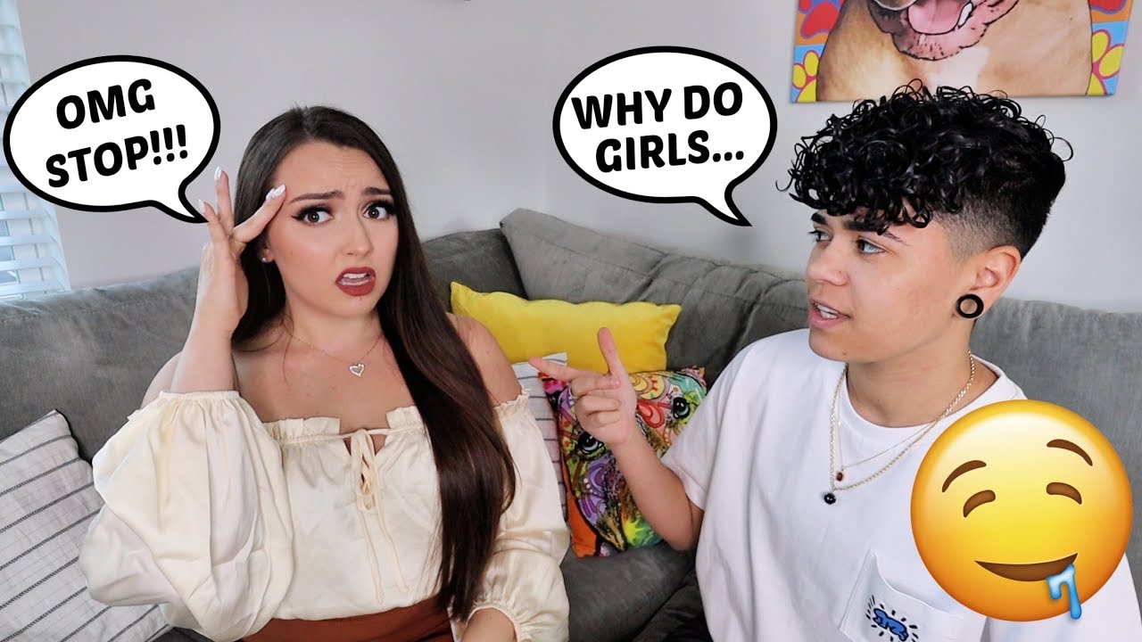 Asking a GIRL questions GUYS are too afraid to ask...