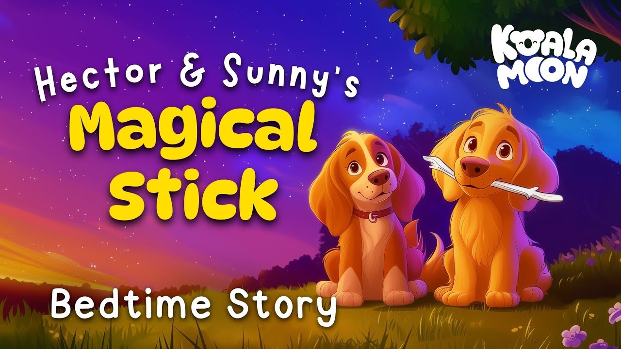 Hector & Sunny's Magical Stick 🐶✨ Relaxing Bedtime Stories To Help Kids Sleep 🌙 Koala Moon