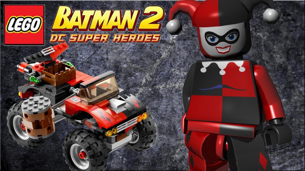 LEGO Batman 2 : DC Super Heroes Bonus Episode #8 - Harley Quinn & a MONSTER TRUCK