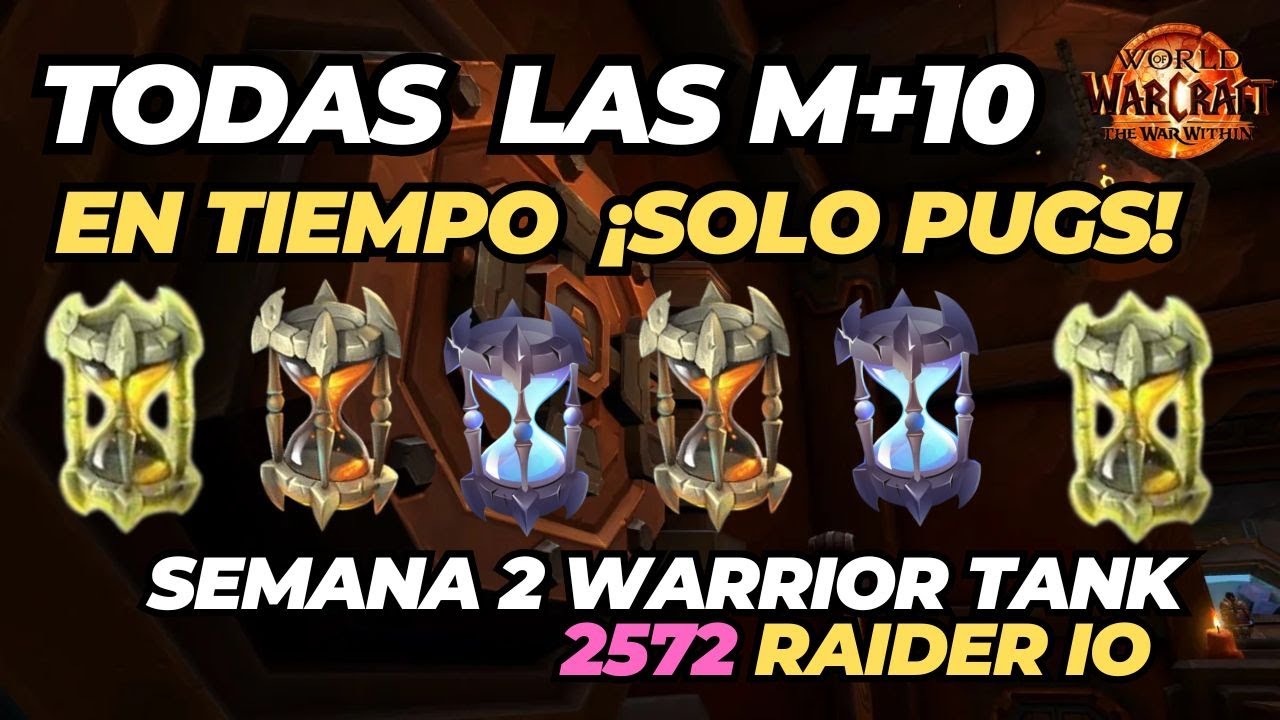 Episodio 2 WoW TWW: M+10 SOLO CON PUGS