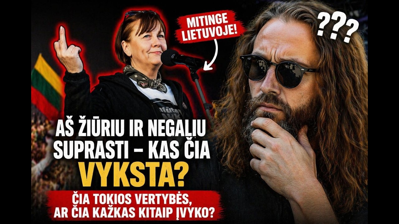 &Scaron;OKAS LIETUVOJE: scena &rarr; vidurinis pir&scaron;tas valdžiai. AR TAI NORMALU?! Lietuva 2026