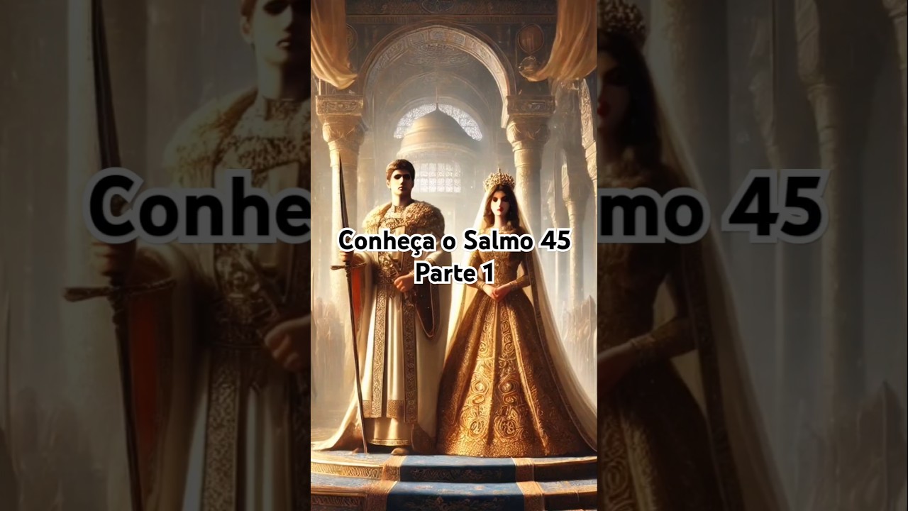 Salmo 45: A Majestade do Rei e a Beleza da Noiva — Uma Profecia Poderosa! 1