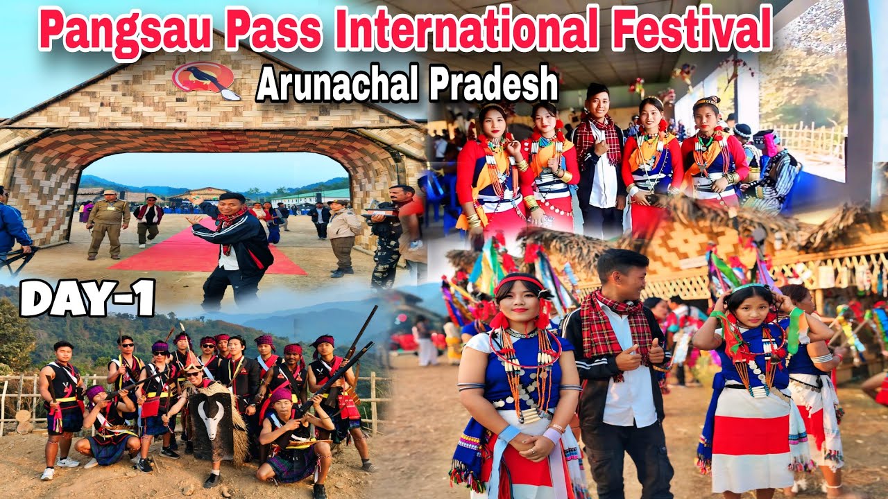 Pangsau Pass International Festival// Arunachal Pradesh #at_Nampong