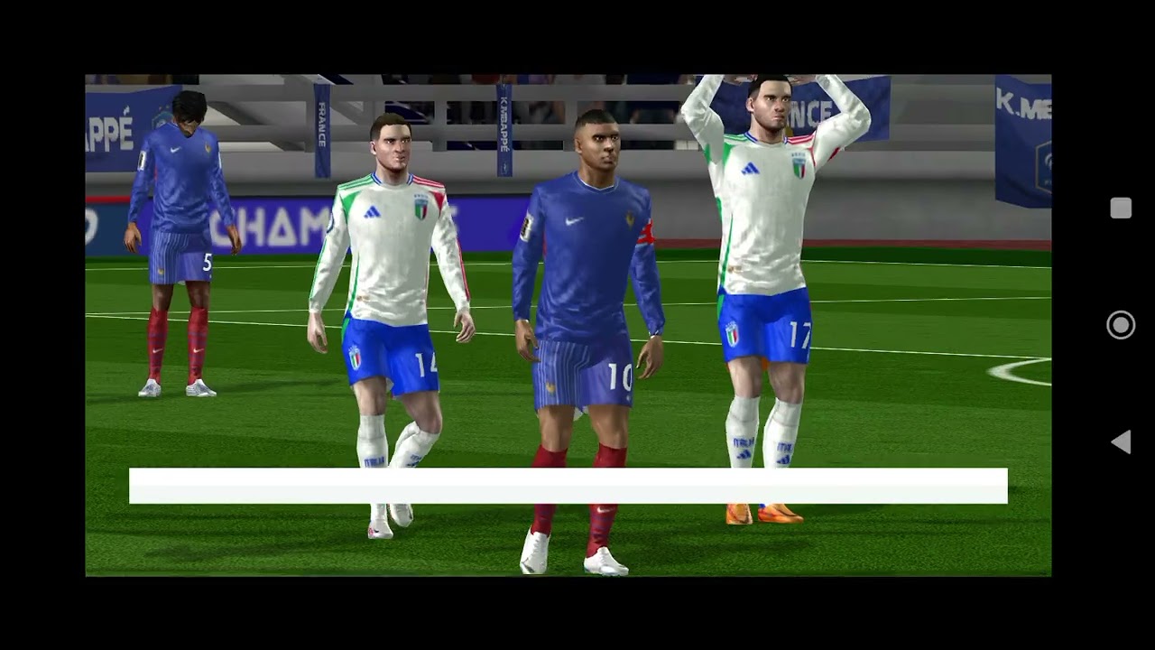 2ª rodada do grupo C da UEFA Eurocopa 2028, França 🇫🇷 x Itália 🇮🇹 que jogo que atropelo.