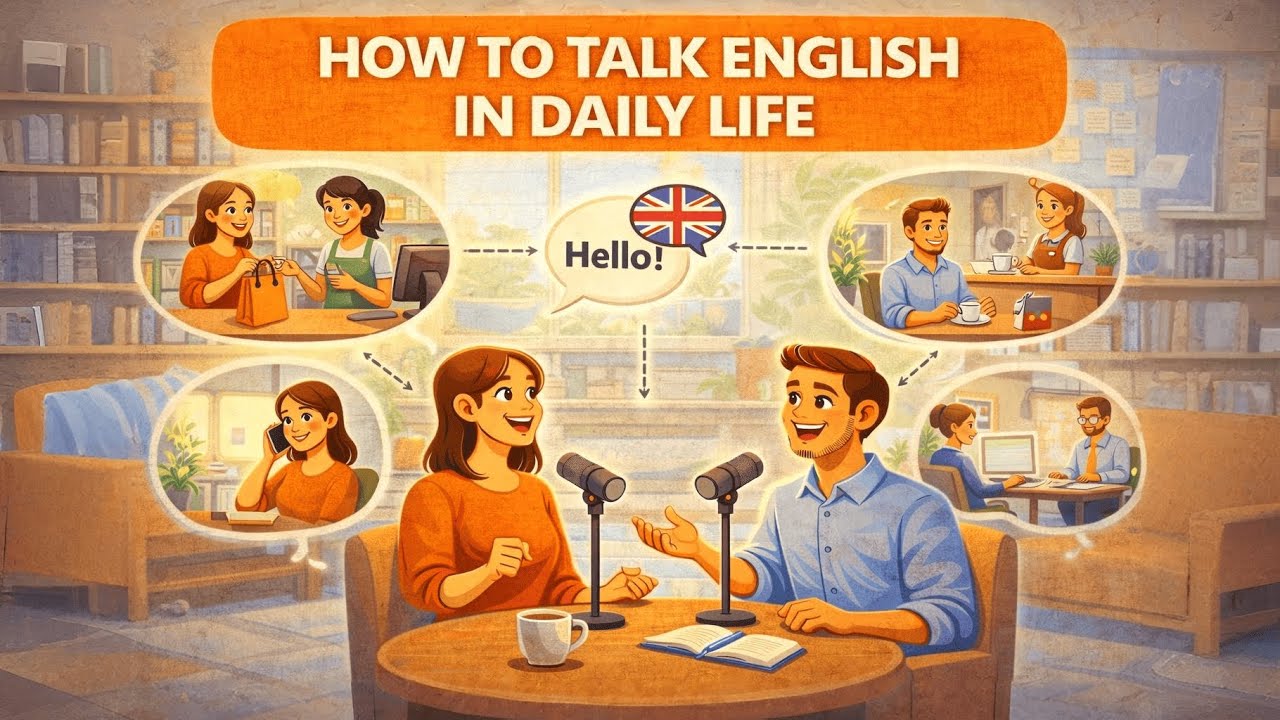 Speak English Every Day | Easy Daily Conversations (A2)