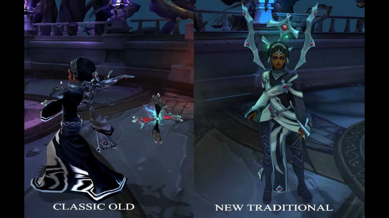 League of Legends - Karma Visual Upgrade (Old/New Model Comparison)