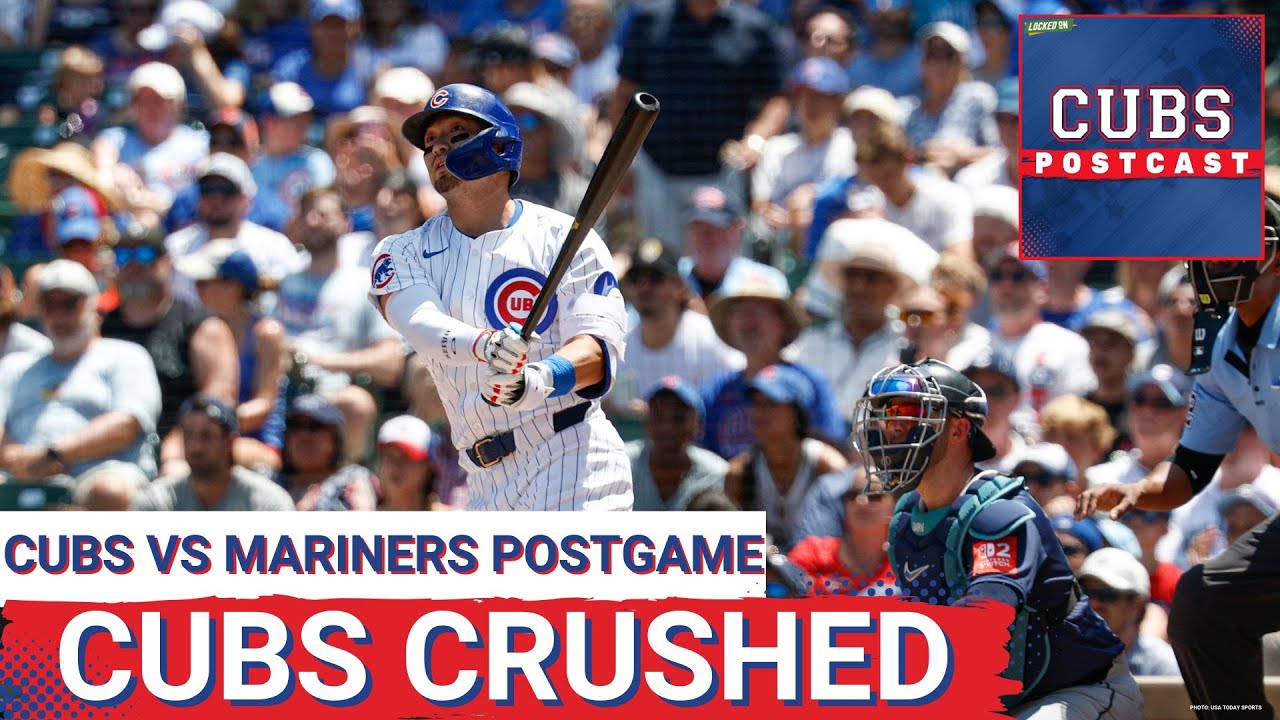 CUBS POSTCAST: The Chicago Cubs pitching is STRUGGLING, gives up 14 RUNS in loss to the Mariners