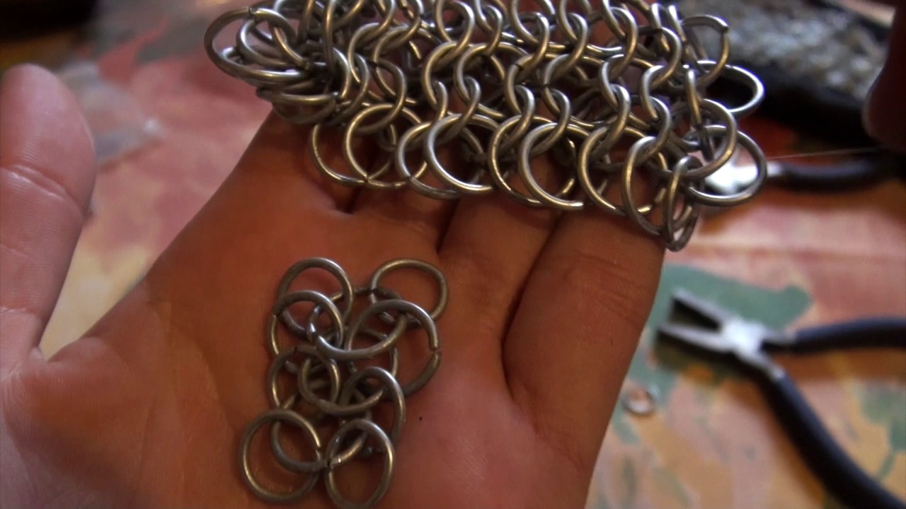 ASMR - Chainmail making - soft spoken