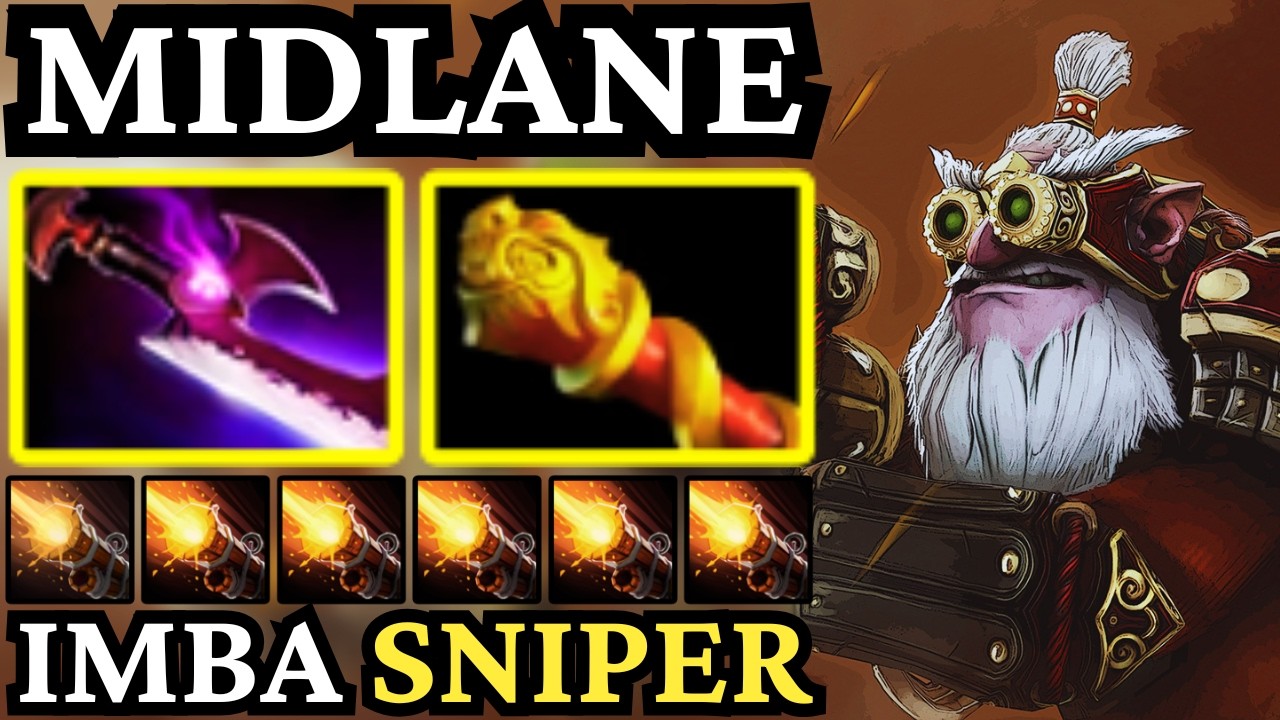 🔥 SNIPER Mid Masterclass &mdash; Assassinate & Headshot DOMINATION! | Dota 2 Gameplay