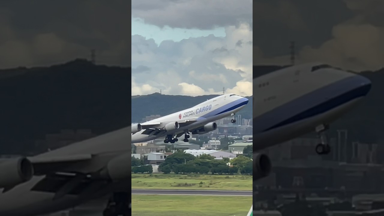 Pesawat Cargo Boeing 747-409(F) B-18722 Tujuan Hong Kong Take Off