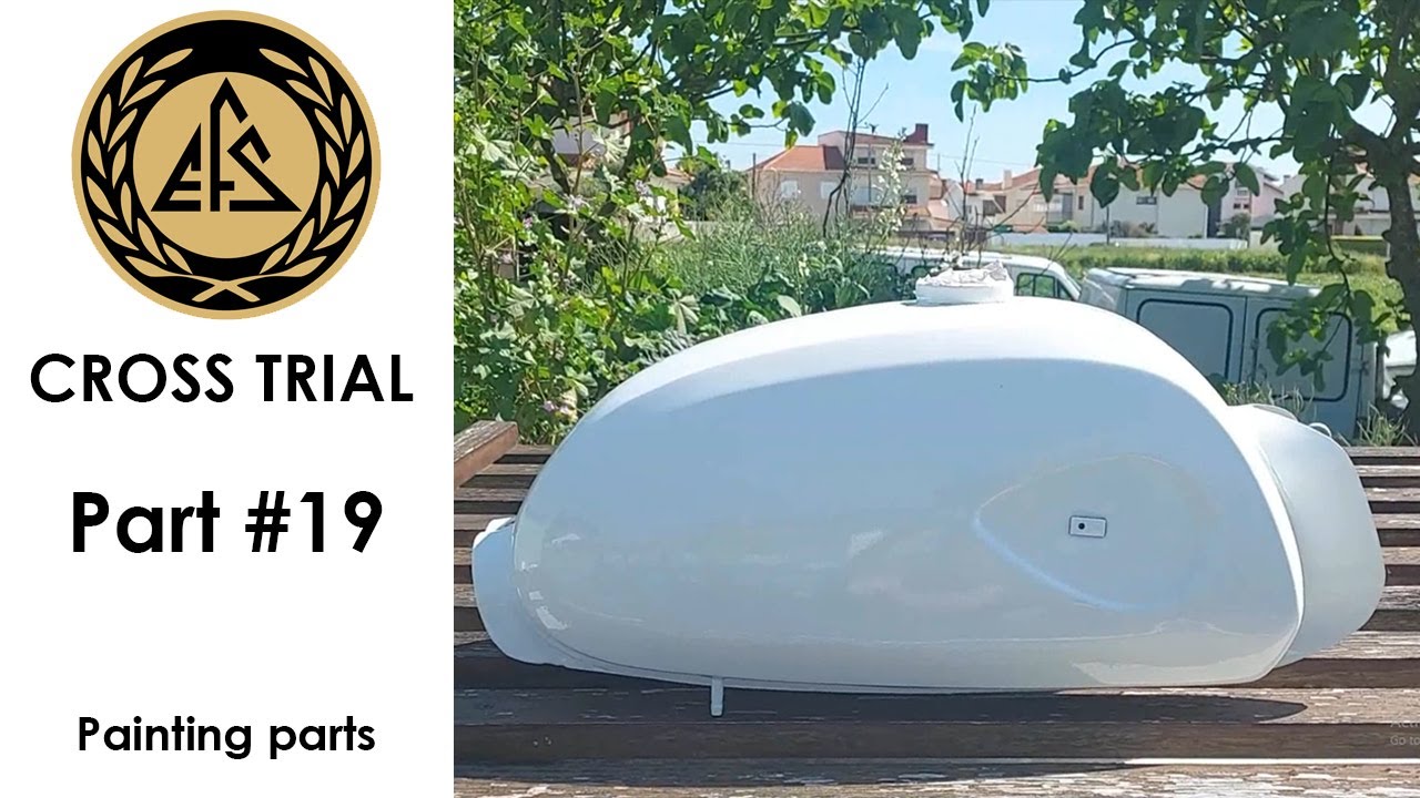 EFS Cross Trial - Part #19 (Painting parts)