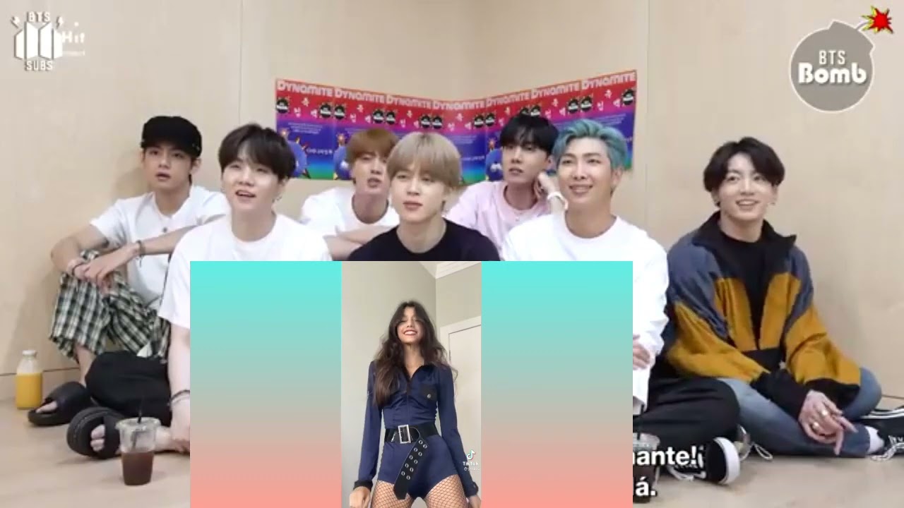 BTS reagindo a tik tok brasileiro 💖