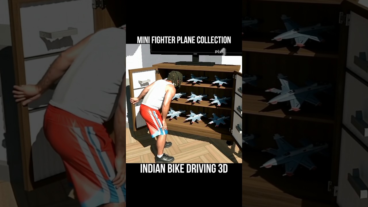 Mini fighter plane🛩️ collection behind the meet case🤯